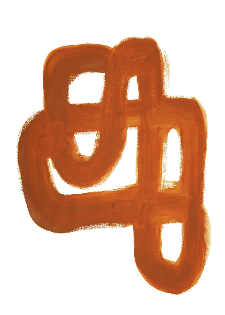 Orange Brush
