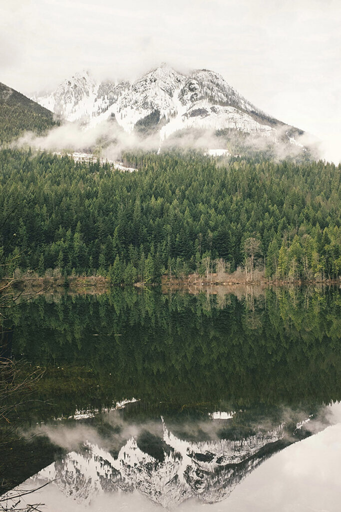 Mountain Reflections Serenity