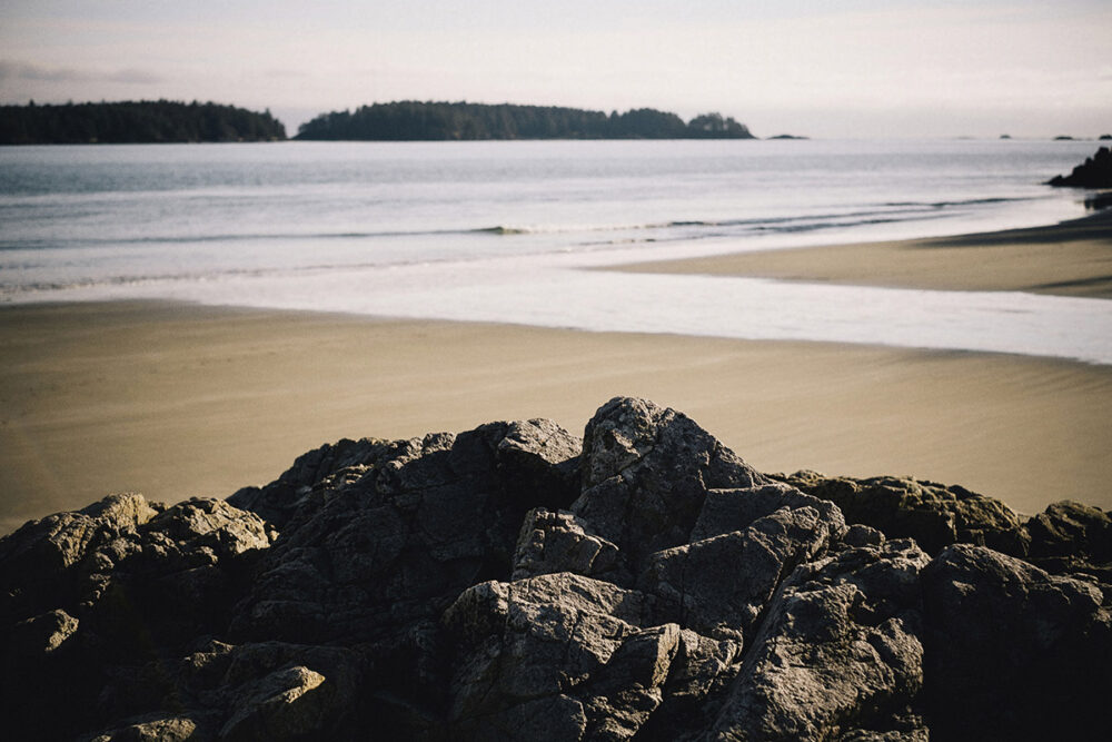 Beachside Rocks at Sunset