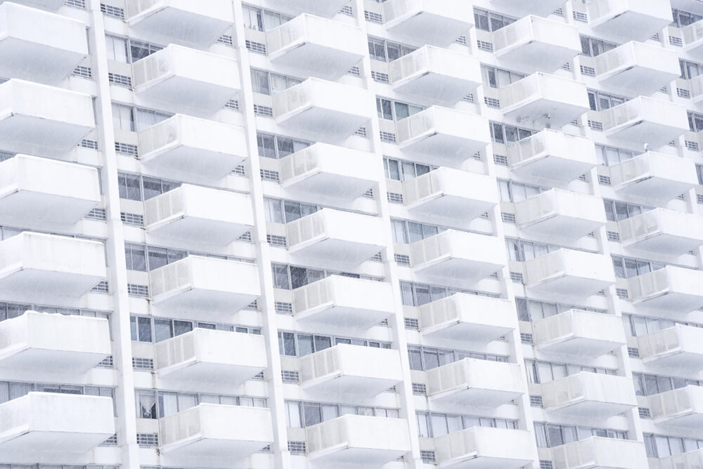 Snowy Balconies
