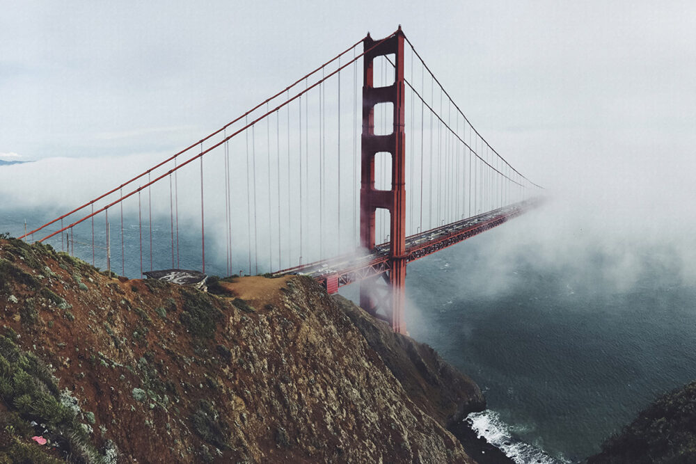 Foggy Golden Gate